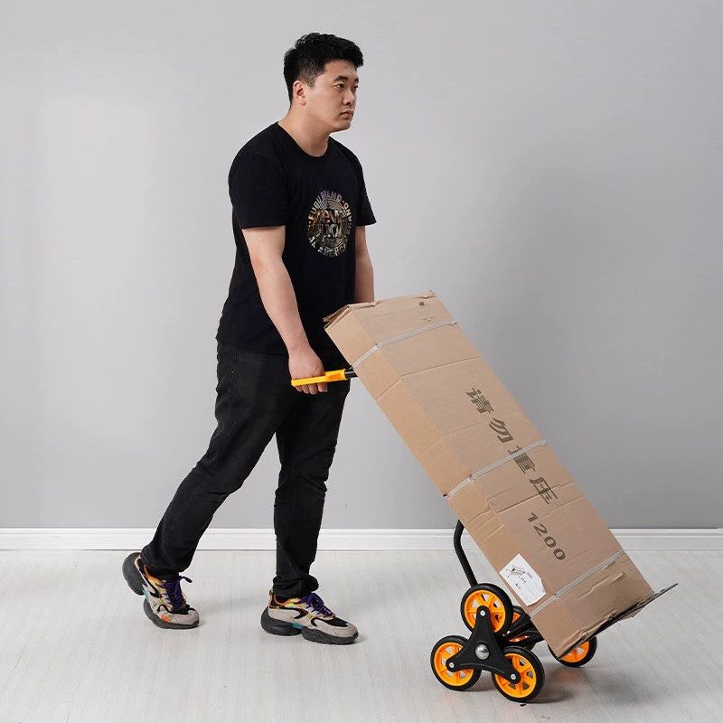 휴대용 수레 계단용 운반기 핸드카 6바퀴 트롤리 리프트 대차 50kg - 상세 이미지 3