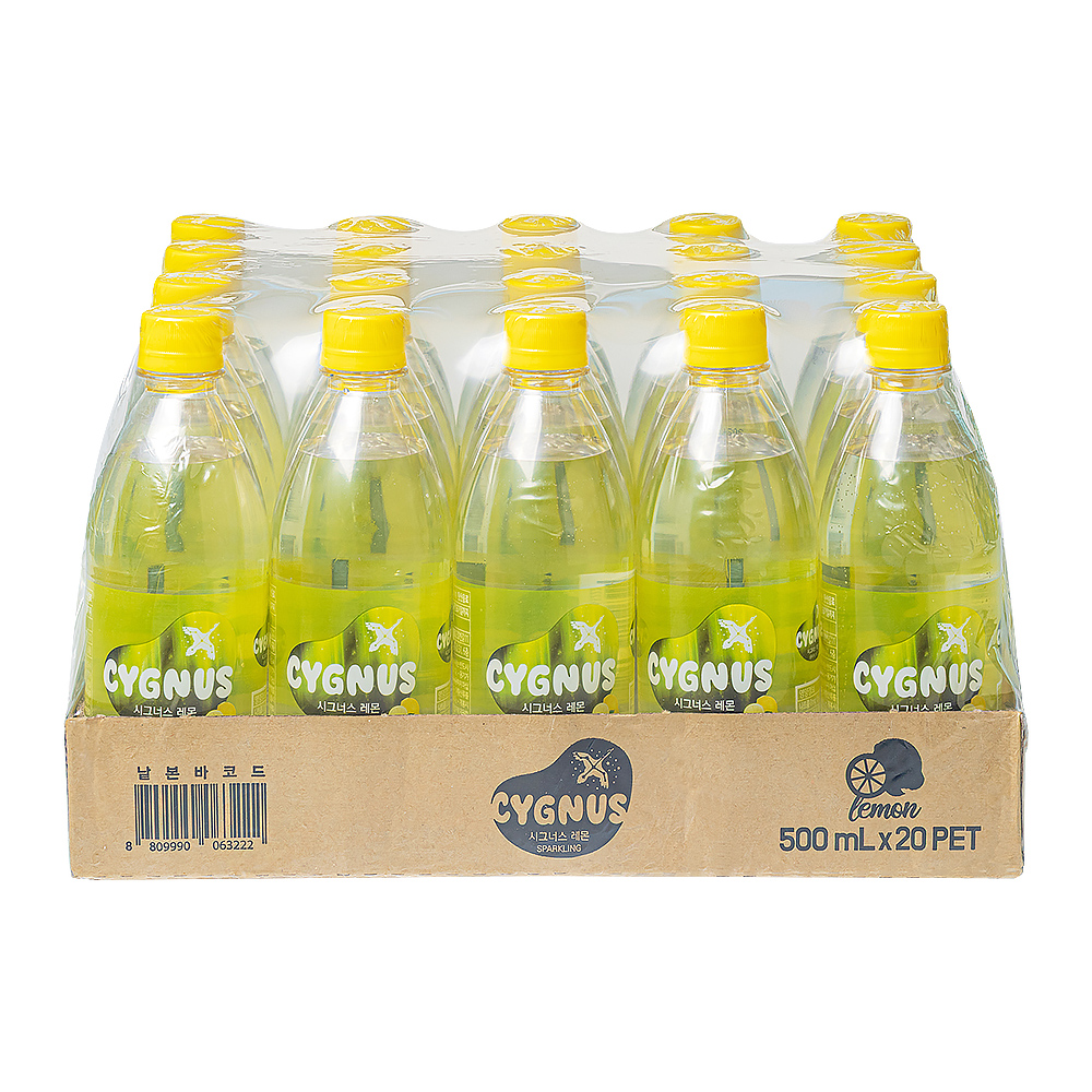 시그너스 스파클링 탄산 레몬, 500ml, 20개 - 상세 이미지 5
