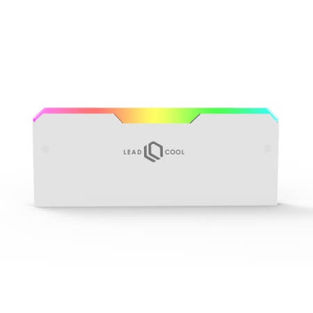 LEADCOOL RH-1 EVO ARGB 메모리 방열판 (화이트)