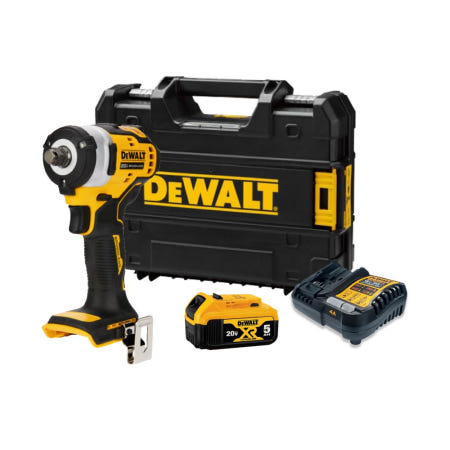 디월트 DCF911P1T 충전 임팩렌치 20V 5.0Ah 배터리 1개 세트