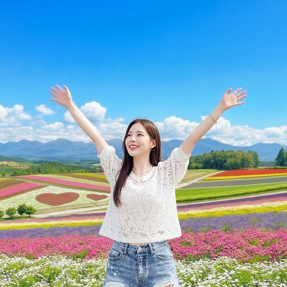 유투어버스 유투어버스 삿포로역 출발 비에이 후라노 1일 버스 투어 북해도 홋카이도
