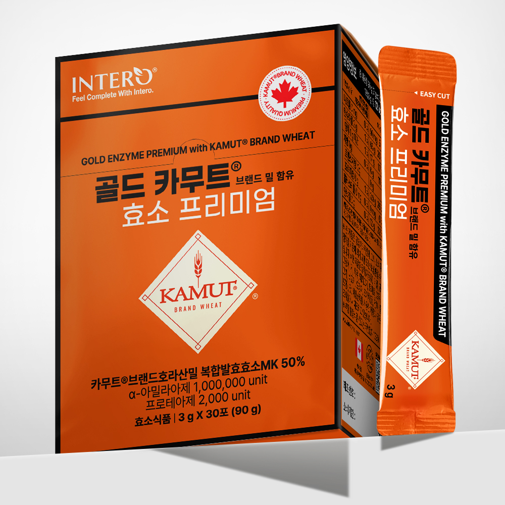 인테로 골드 카무트 효소 프리미엄 30포, 3개 이미지 8