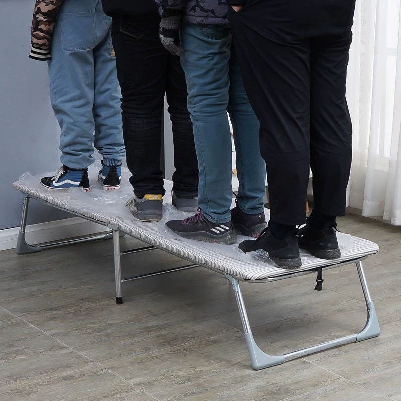 이동식 간이침대 접이식 평상 캠핑 야외용 휴대용 침구 테라스 낮잠 폴딩베드 - 상세 이미지 5