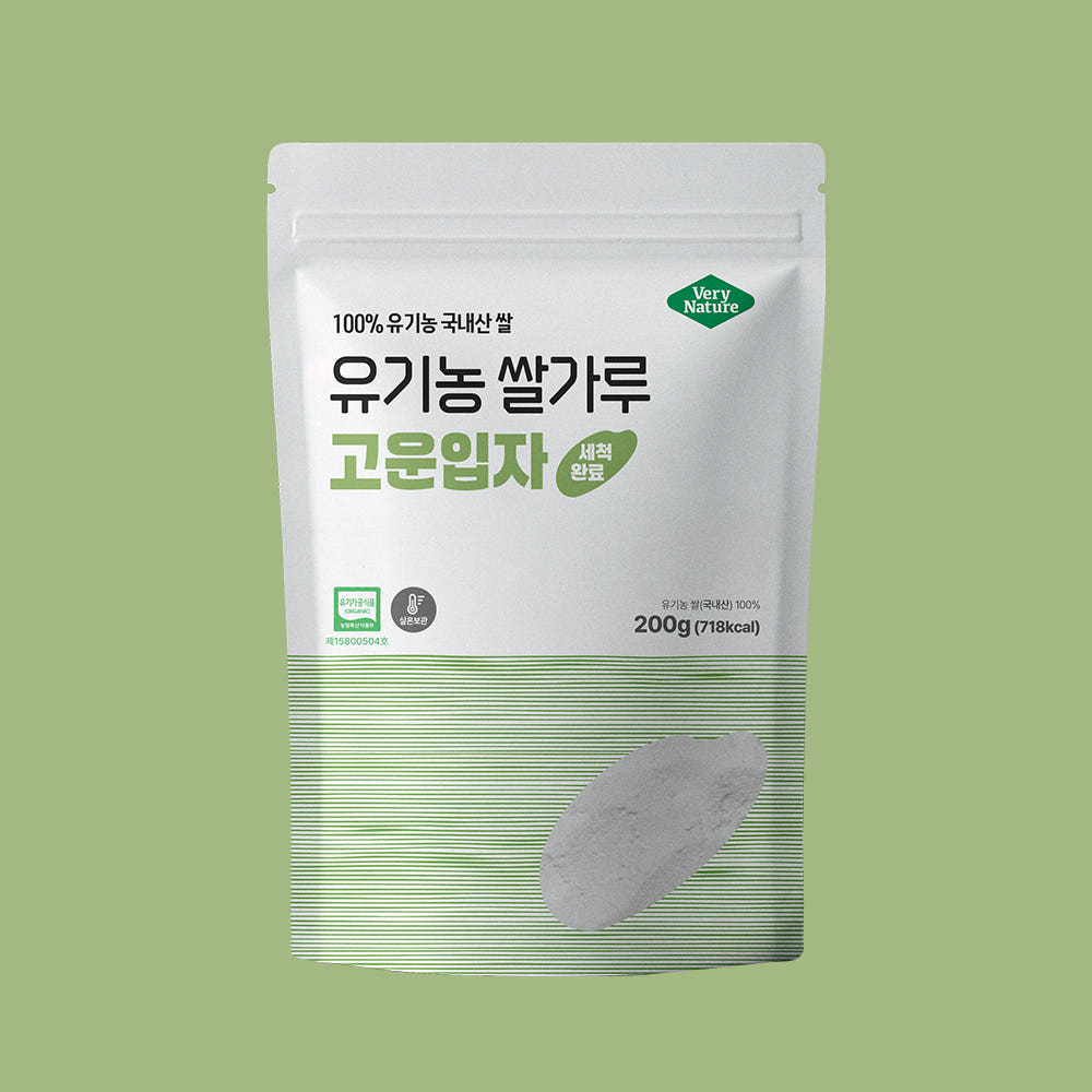 베리네이처 베리네이처 유기농 쌀가루 고운입자 200g 외 2종