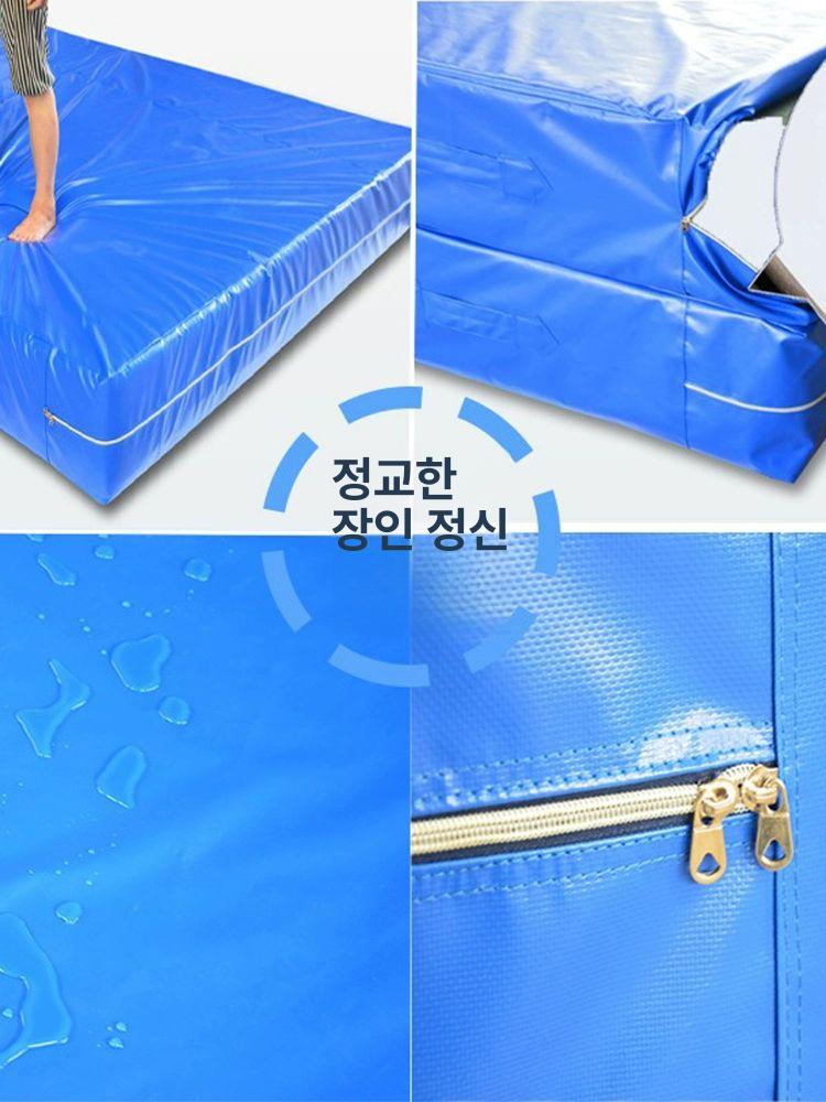 착지 매트 체조 낙법 구르기 체육관 학교 쿠션 에어 운동 보호 - 상세 이미지 3