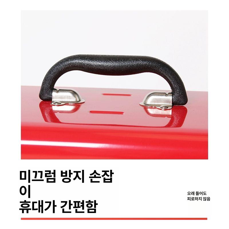 슬라이드 공구함 대용량 엔지니어 도구상자 서랍형 연장통 손가방 툴박스 보관 - 상세 이미지 4