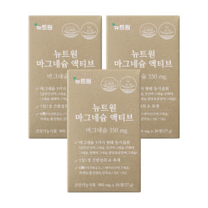 뉴트원 마그네슘 액티브 350mg 약사개발 성인 임산부 청소년 영양제 3... 맛있게 먹은 솔직 후기 - 상품 이미지 1