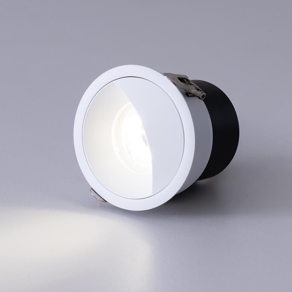 LED COB 알도 75mm(3인치) 다운라이트 10W 화장대 화장조명 플리커프리 각도조절 - 상품 이미지