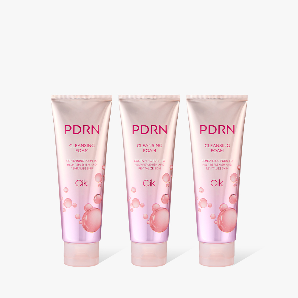 [3개 세트] GIK PDRN 대용량 보습 피부 결 케어 딥 클렌징 폼 클레이 팩 클렌저 - 상세 이미지 5