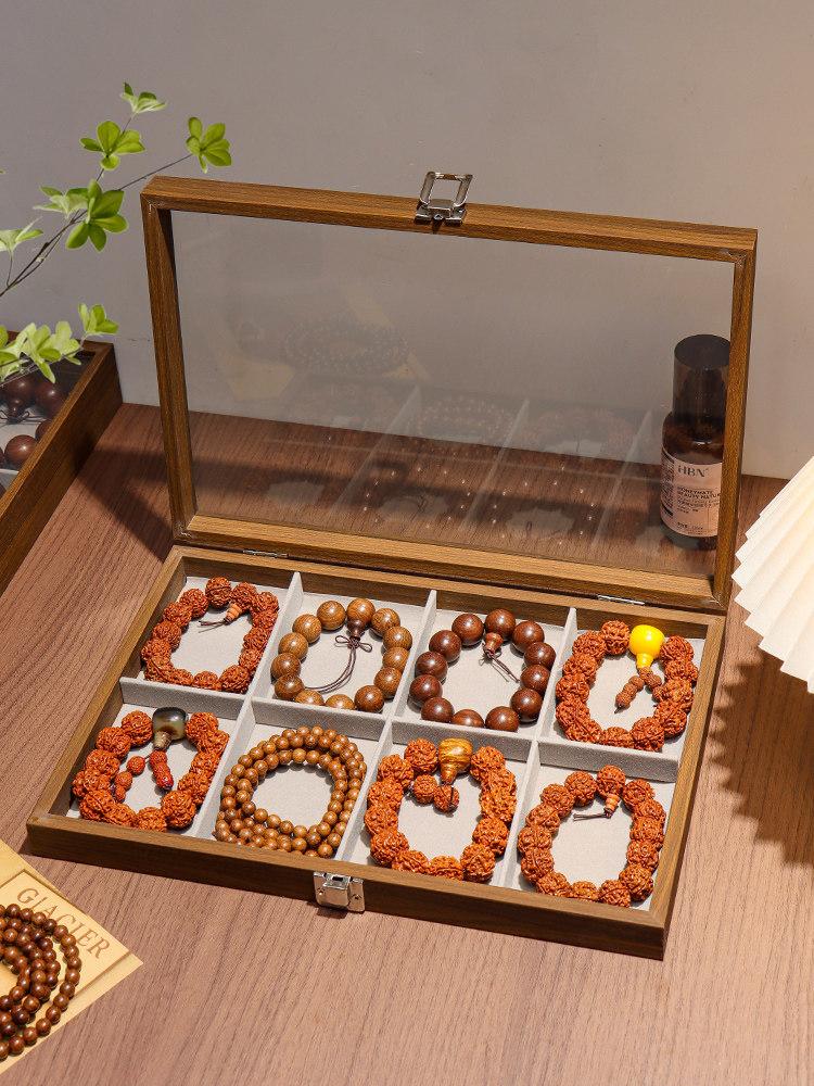 염주 보관함 묵주 수납 정리 상자 액세서리 팔찌 다용도 서랍 - 상세 이미지 4