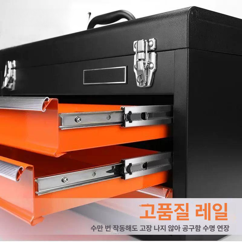 대형 정리함 휴대용 공구 수납박스 팩아웃 다기능 툴박스 - 상세 이미지 5