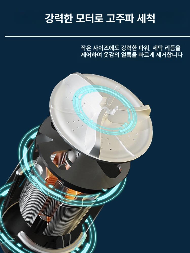 접이식 탈수기 행주짜는기계 여행용 미니 소형 속옷 수동 빨래 휴대용 드라이어 - 상세 이미지 4