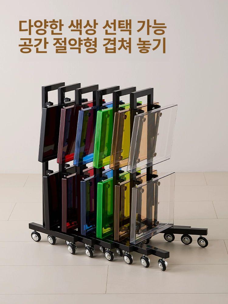 가위 카트 미용실 트롤리 살롱 작업대 이동식 시술용 정리함 피부샵 웨건 - 상세 이미지 2