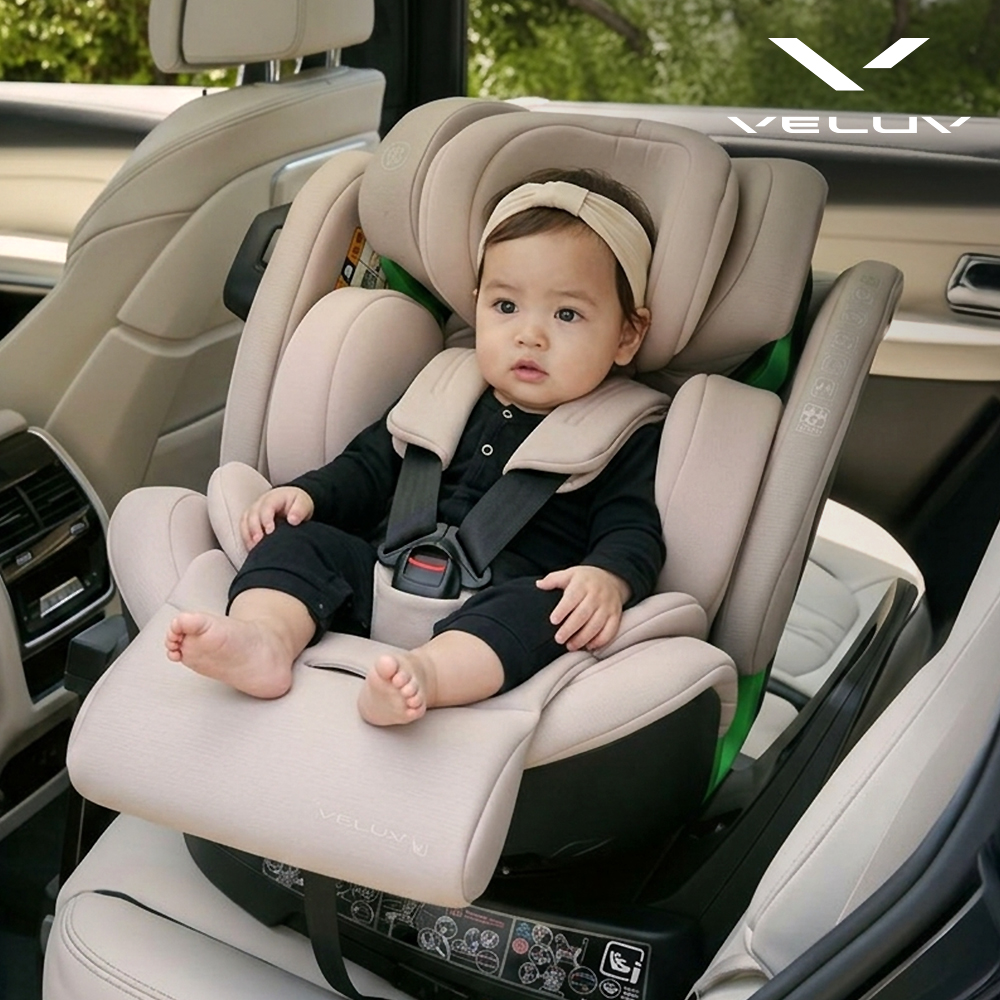 [토패페] 벨럽 V90 아이사이즈 360 회전형 유아 카시트 (ISOFIX) - 상품 이미지
