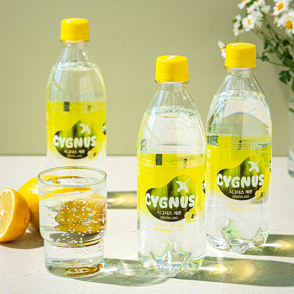 시그너스 스파클링 탄산 레몬, 500ml, 20개 - 상세 이미지 3