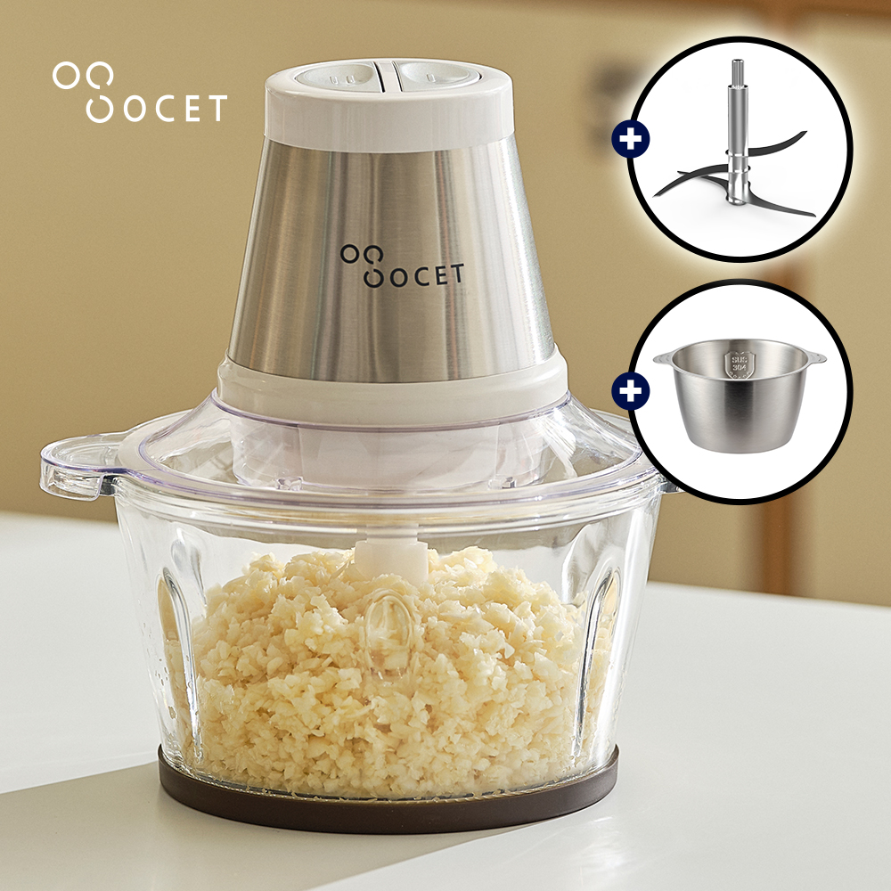 [스텐칼날] OCET 멀티 초퍼 전동 만능 마늘다지기 분쇄기 제품 이미지
