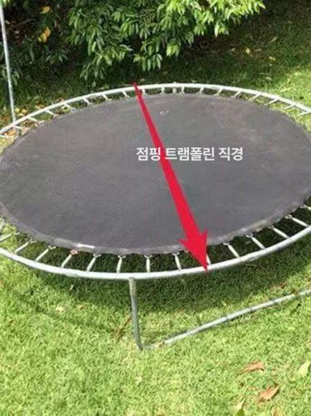 트램폴린 매트 원형 교체 커버 트램펄린 뮤트 피트 야외 6ft 1.83m 36개 - 상세 이미지 5