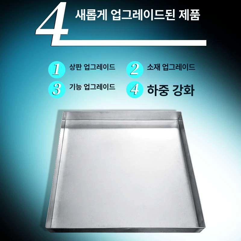 음식점 트레이 업소용 개수판 주방 물받이 설거지 건조 스테인리스 - 상세 이미지 3