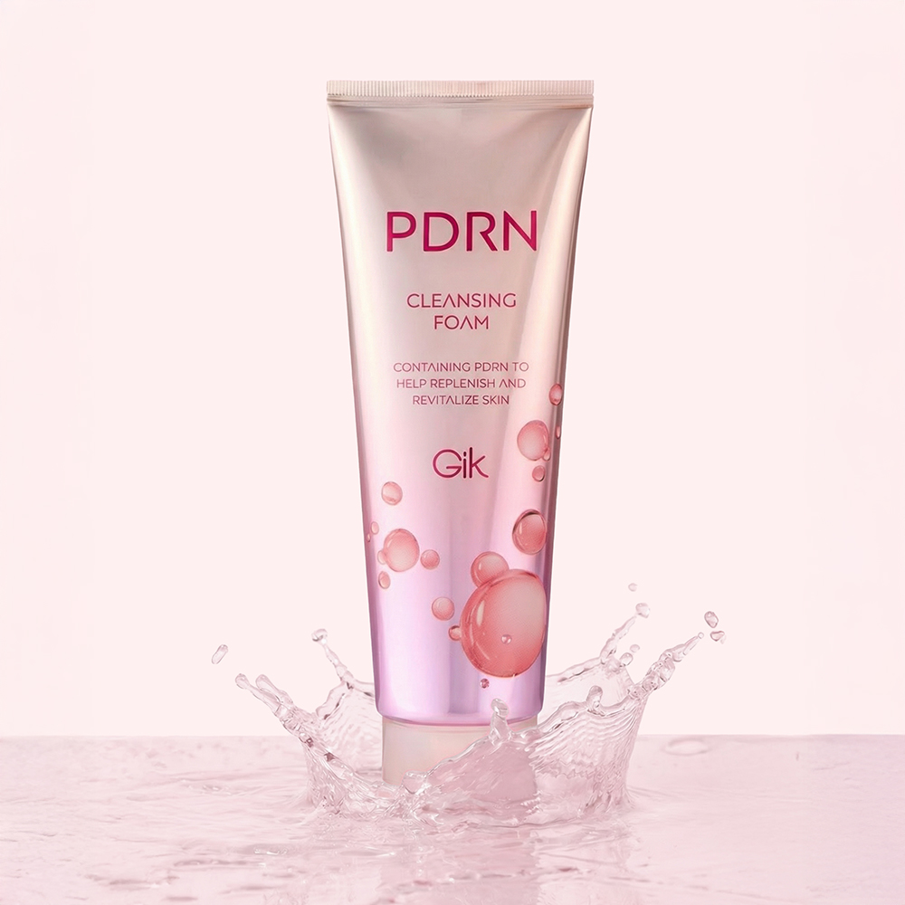 [3개 세트] GIK PDRN 대용량 보습 피부 결 케어 딥 클렌징 폼 클레이 팩 클렌저 - 상세 이미지 3