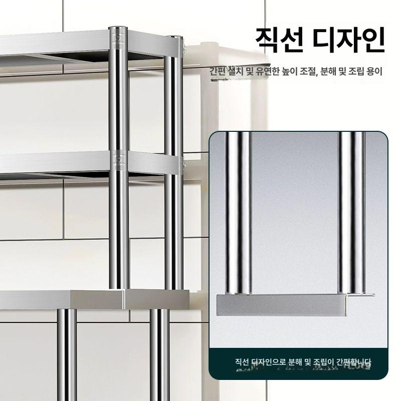 상부 선반 스테인리스 작업대 업소용 정리 조리대 식당 주방 스텐 - 상세 이미지 2