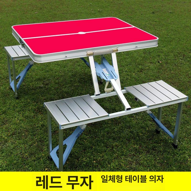 접이식 테이블 야외용 알루미늄 파라솔 꽂이 휴대용 베란다 스텐 캠핑 - 상세 이미지 4