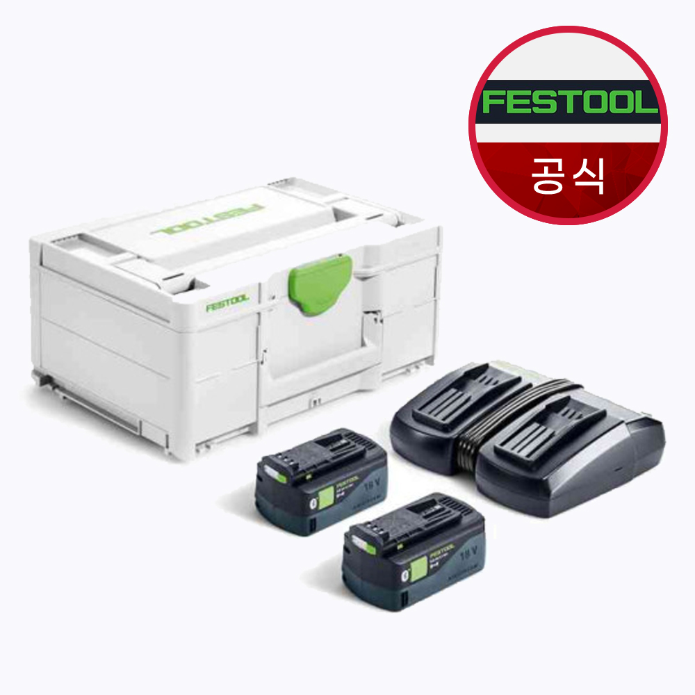 페스툴 에너지 Set SYS 18V 2x5,0/TCL 6 DUO 577078 - 상품 이미지