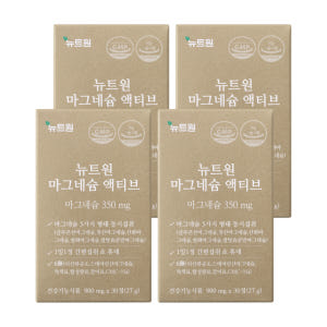 뉴트원 마그네슘 액티브 350mg 약사개발 성인 임산부 청소년 영양제 3... 맛있게 먹은 솔직 후기 - 상품 이미지 1