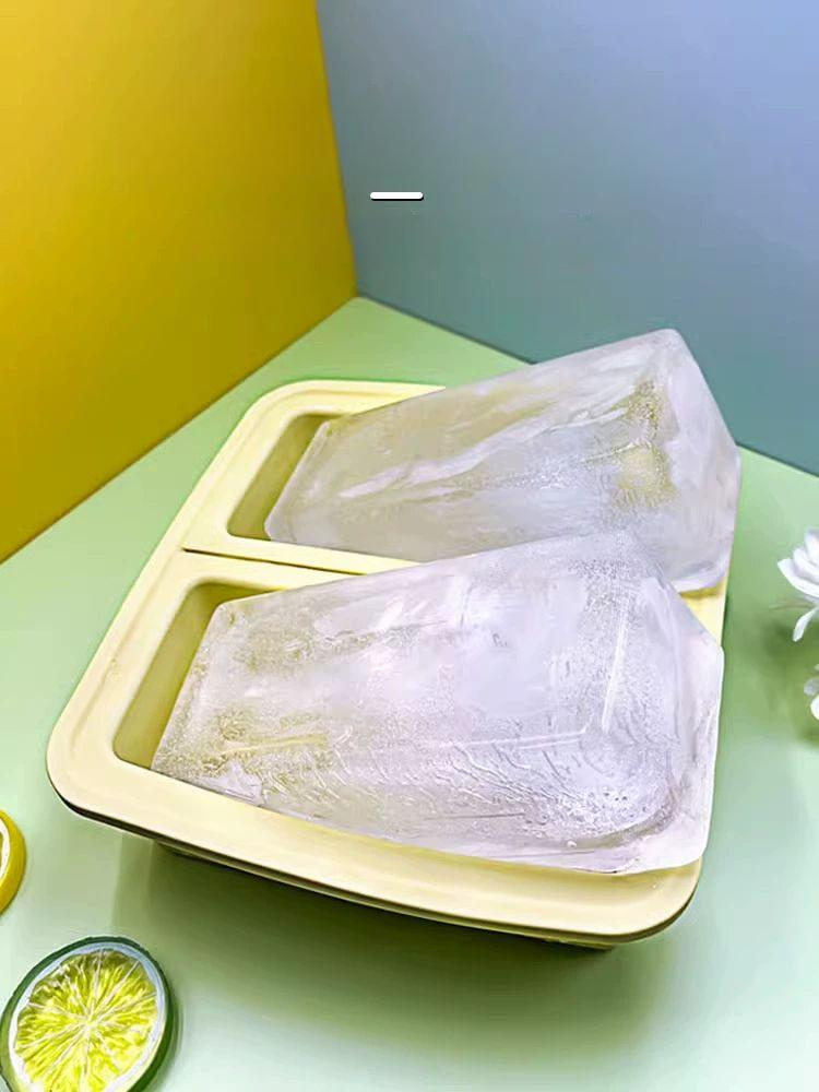 실리콘 얼음틀 대왕얼음 스틱아이스 아이스볼 업소용 대형 옐로우 - 상품 이미지