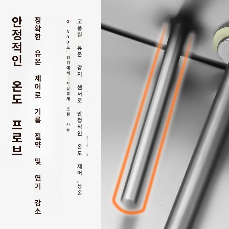 튀김기 전기 업소용튀김기 2구 대용량 치킨 감자튀김 어묵 전문점용 스테인리스 스틸 재질 수직형 12 보관판 - 상세 이미지 3