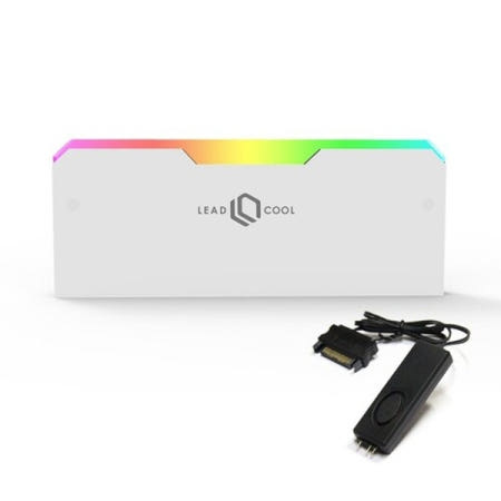 LEADCOOL RH-1 EVO ARGB 방열판 화이트(1/Cont)