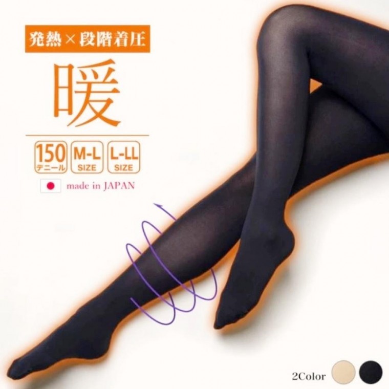 지니몰 일본제 발열 압박 150 데니아 스타킹 - 상품 이미지