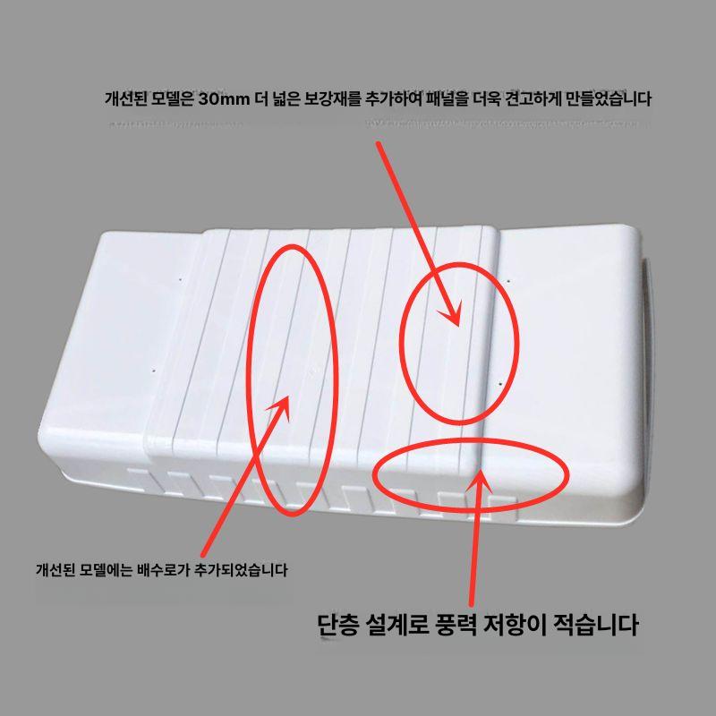 에어컨 커버 고급형 실외기 절전 덮개 열차단 난연 보온 방수 덮개 단열 보호커버 - 상세 이미지 4