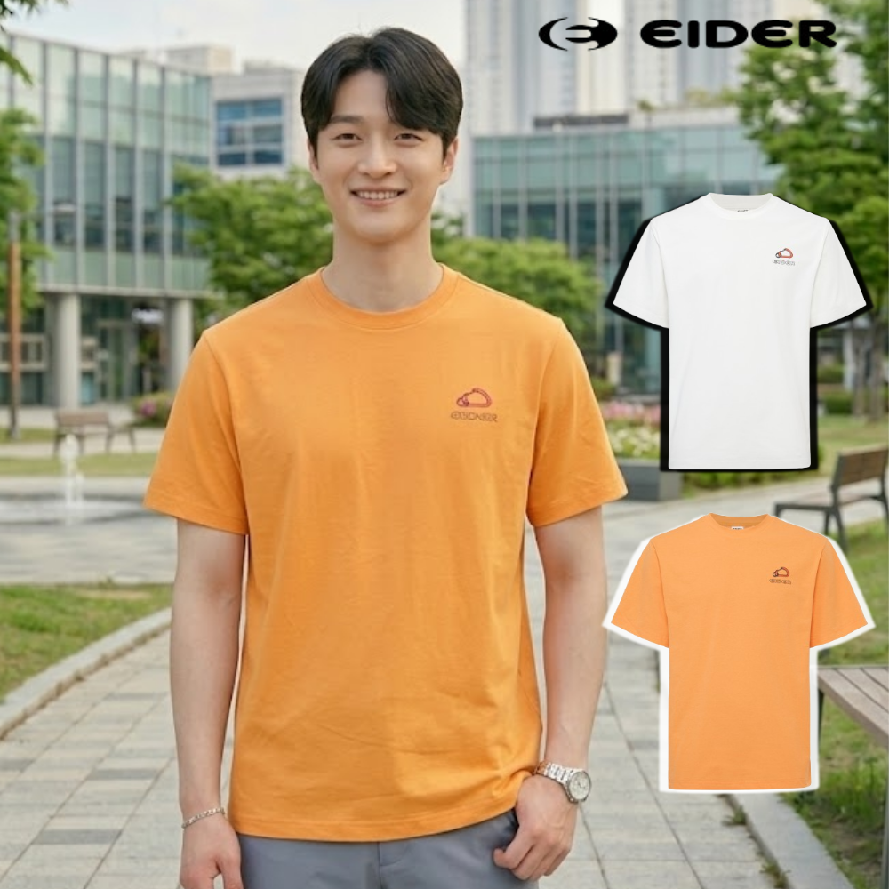 아이스 반팔 라운드 남여공용 티셔츠 냉감 여름 트로페 PCM 아이더 - 상품 이미지