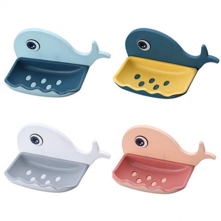 고래 비누 거치대 물빠짐 욕실인테리어