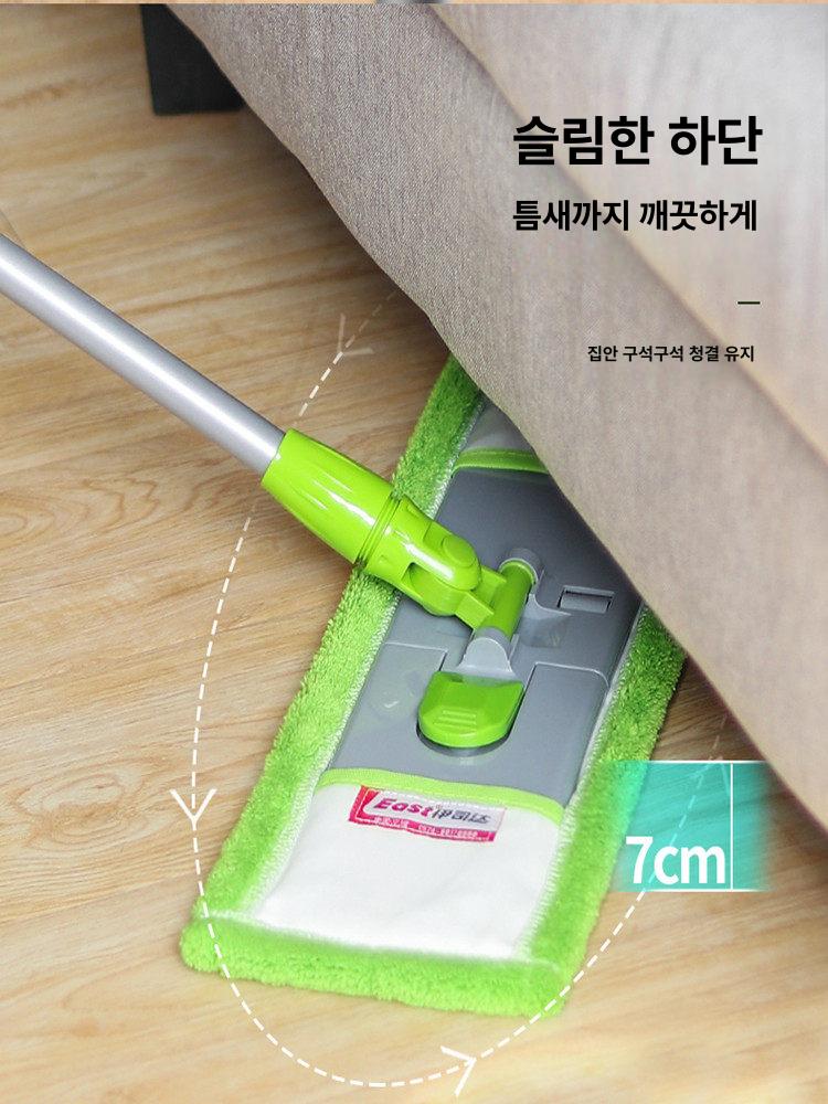 퀵스위퍼 대걸레 밀대 청소용 막대걸레 리필용 브라이트 도구 청소포 본품 리필패드 걸레 청소 - 상세 이미지 4