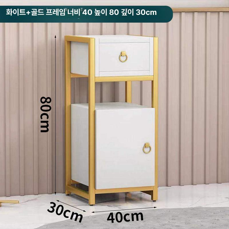 조명 전문가용 메이크업 테이블 웨딩샵 메이크업샵 전용 120 프레임 160x40 골드화이트 이미지 6