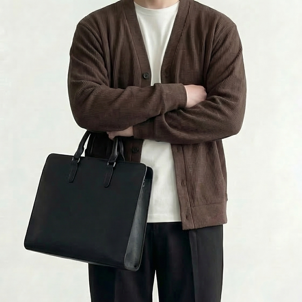 남자오버핏가디건 남자봄가디건 이미지 6