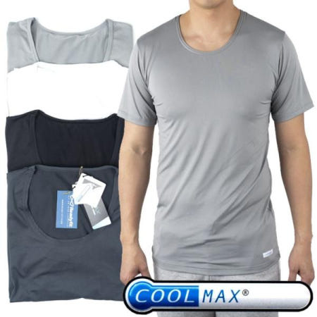 속옷 쿨맥스 스판 스포츠이너웨어 반팔런닝4종택1_RCOOL003