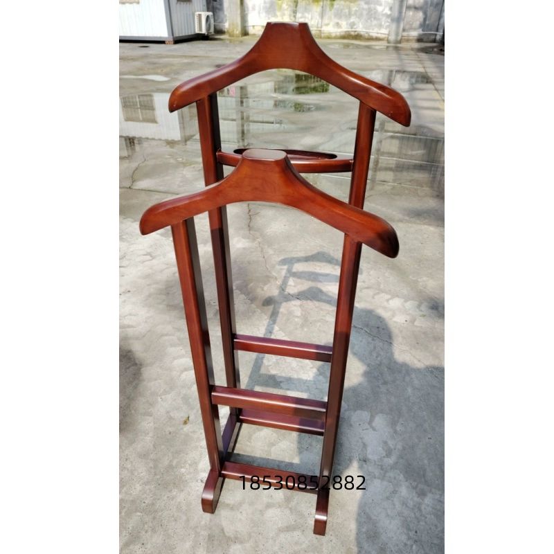 양복 걸이 정장 호텔 엔틱 테일러샵 코트 스탠드 행거 01 460x400x1160mm - 상세 이미지 4