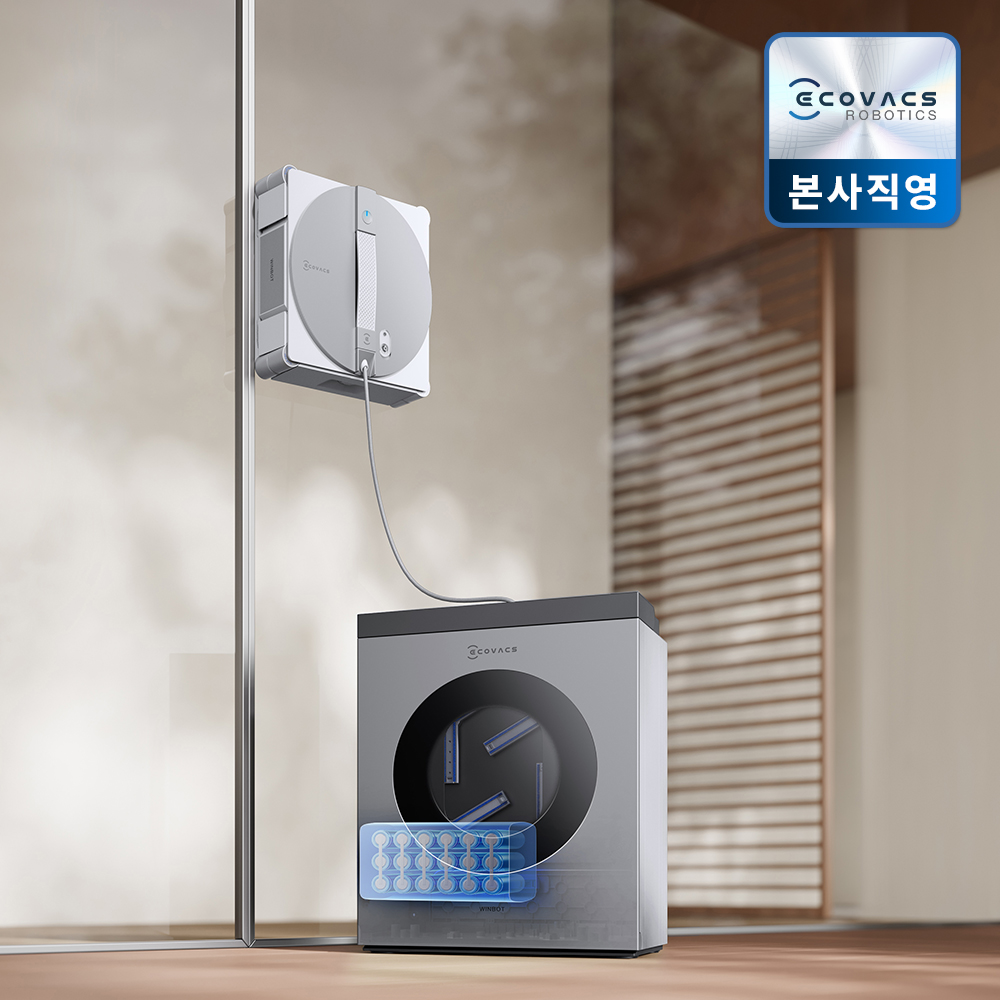 에코백스 윈봇 W3 옴니 창문 로봇청소기 유리창 베란다 창문청소기 이미지 4