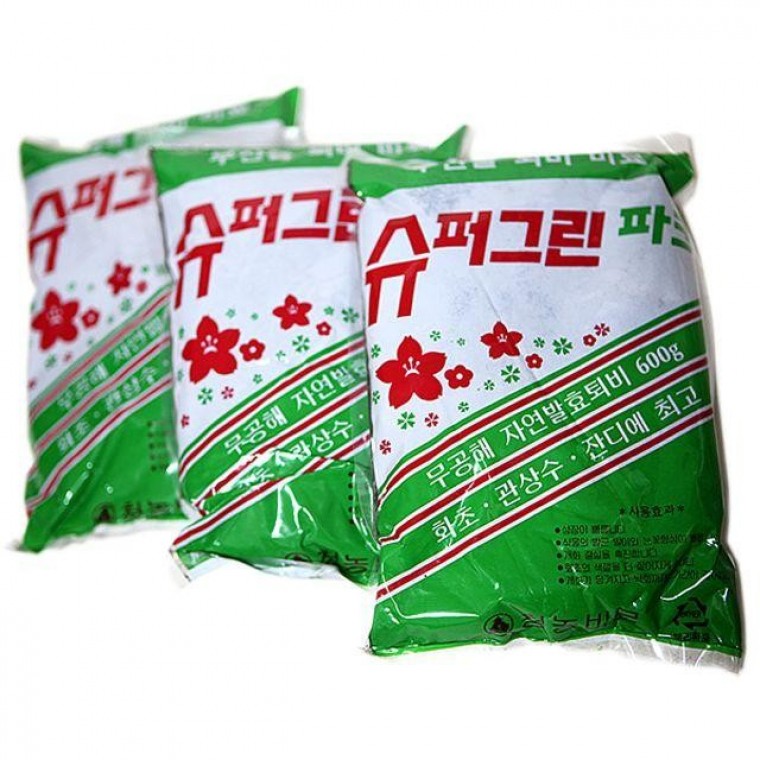 슈퍼그린파크 600g (3개) 무공해 자연발효 퇴비 - 상품 이미지
