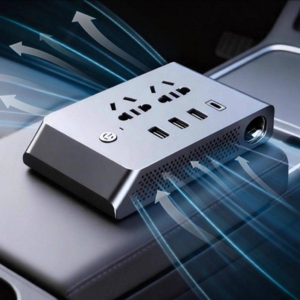 12v 24v to 300w 차량용 인버터 시거잭 USB 안전장치 - 상세 이미지 5