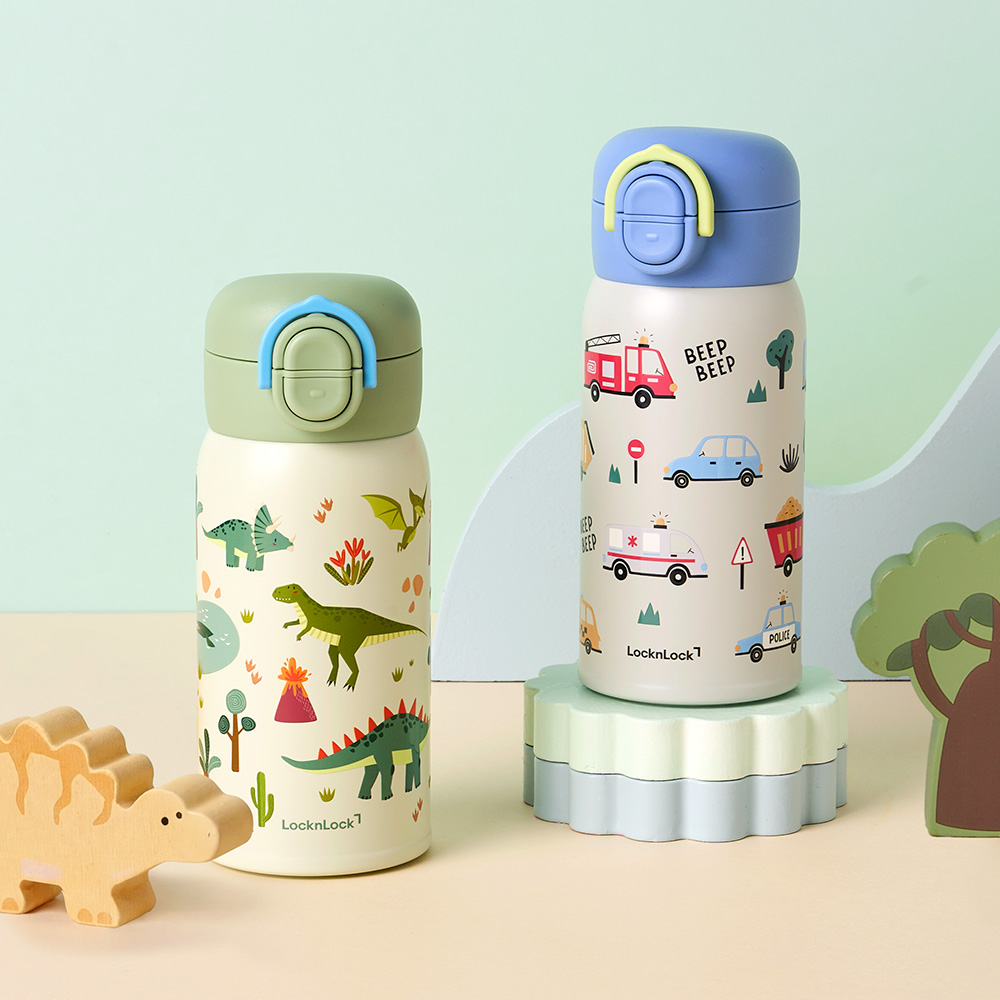 락앤락 스쿨핏 마이픽 듀얼캡 텀블러 350ml (LHC3400) - 상세 이미지 5