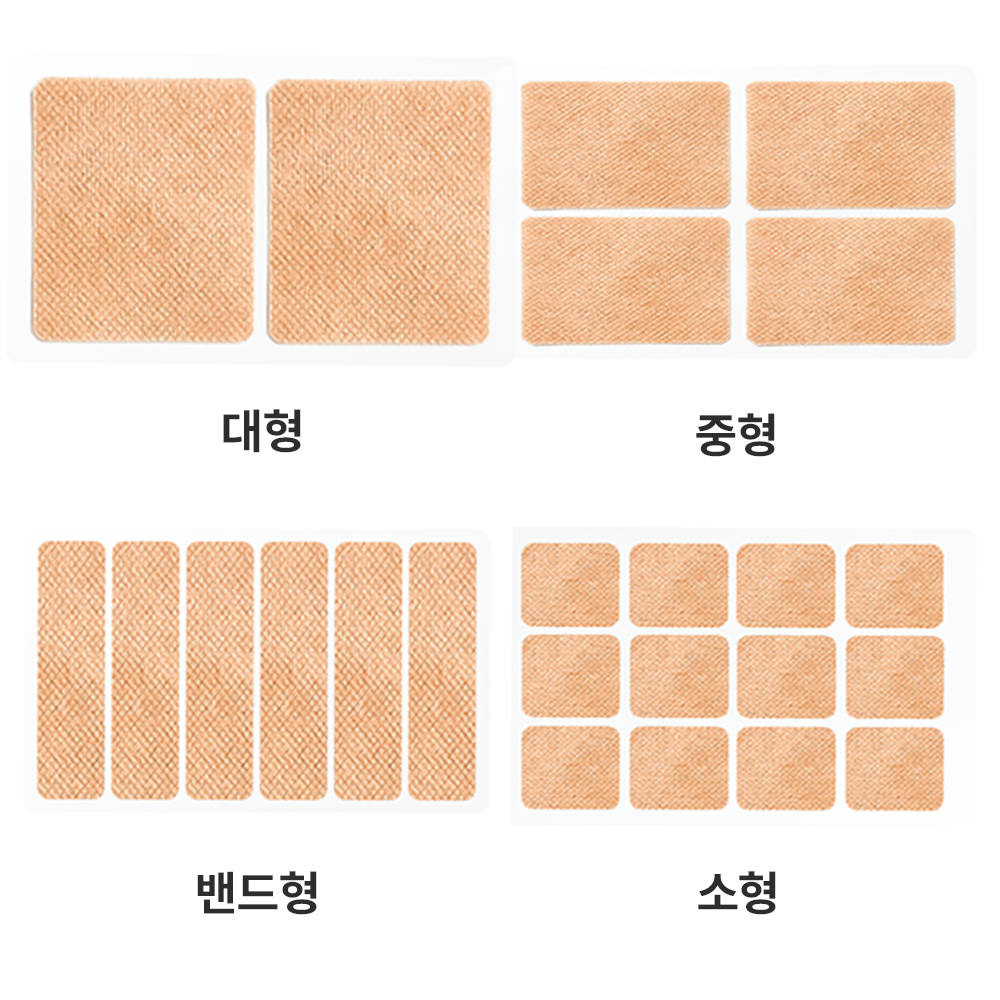 에코리멤버 전설의 신기방기 패치 54매 보스웰리아 손가락 손목 발바닥 발목 무릎 종아리 어깨 허리 다리 관절 근육 붙이는 원적외선 쿨  패치 - 상세 이미지 2