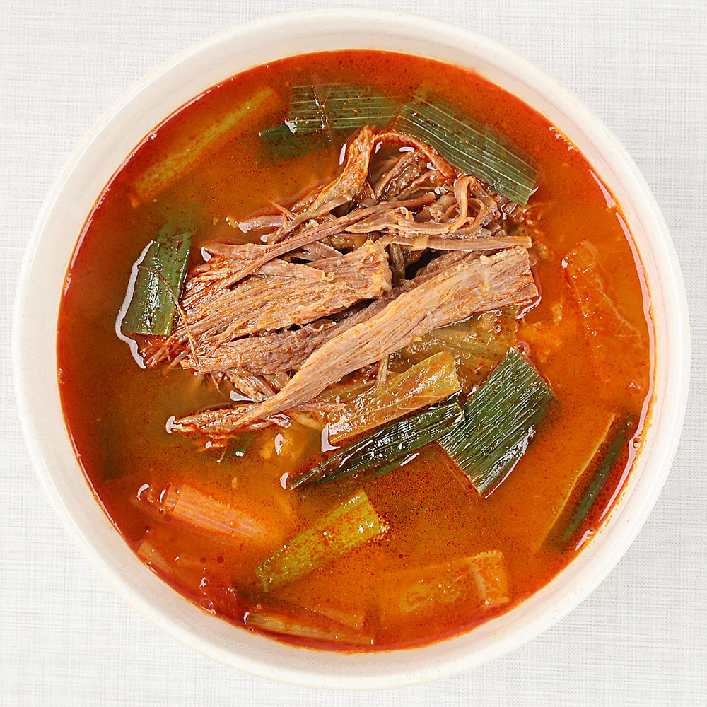 맛있는 본담 대파육개장 업소용 600g x 3개 간편식 냉동 육개장 육계장 이미지 7