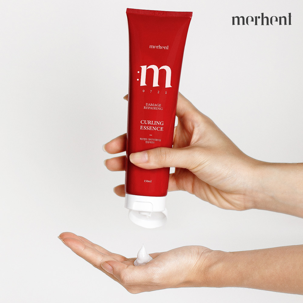 1+1 메르헨트 데미지 리페어링 컬링 헤어에센스 150ml 컬크림 오일 볼륨 스타일링 - 상세 이미지 5