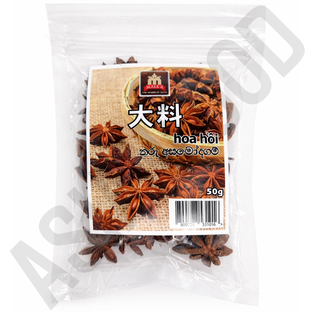 인도 베트남 태국 향신료 스타아니스 팔각 말카 팔각회향, 50g, 1개 - 상품 이미지
