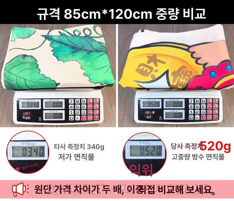 북유럽 아트 가림막 가리개 커튼 도어 문 화장실 현관 02 70cmx120cm 양쪽 개폐 - 상세 이미지 3