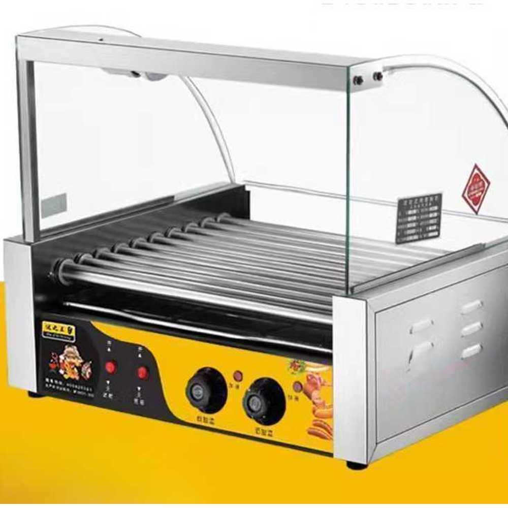 소시지 그릴 휴게소 간식 노점 용 회전 온도조절 구이기 1.5KW - 상품 이미지