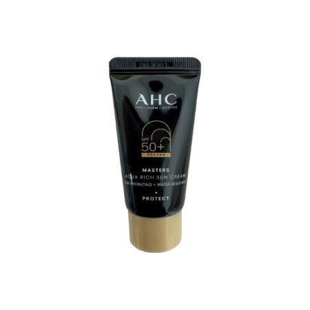 AHC 마스터즈 아쿠아 리치 선크림 SPF50+ 10ml - 1개